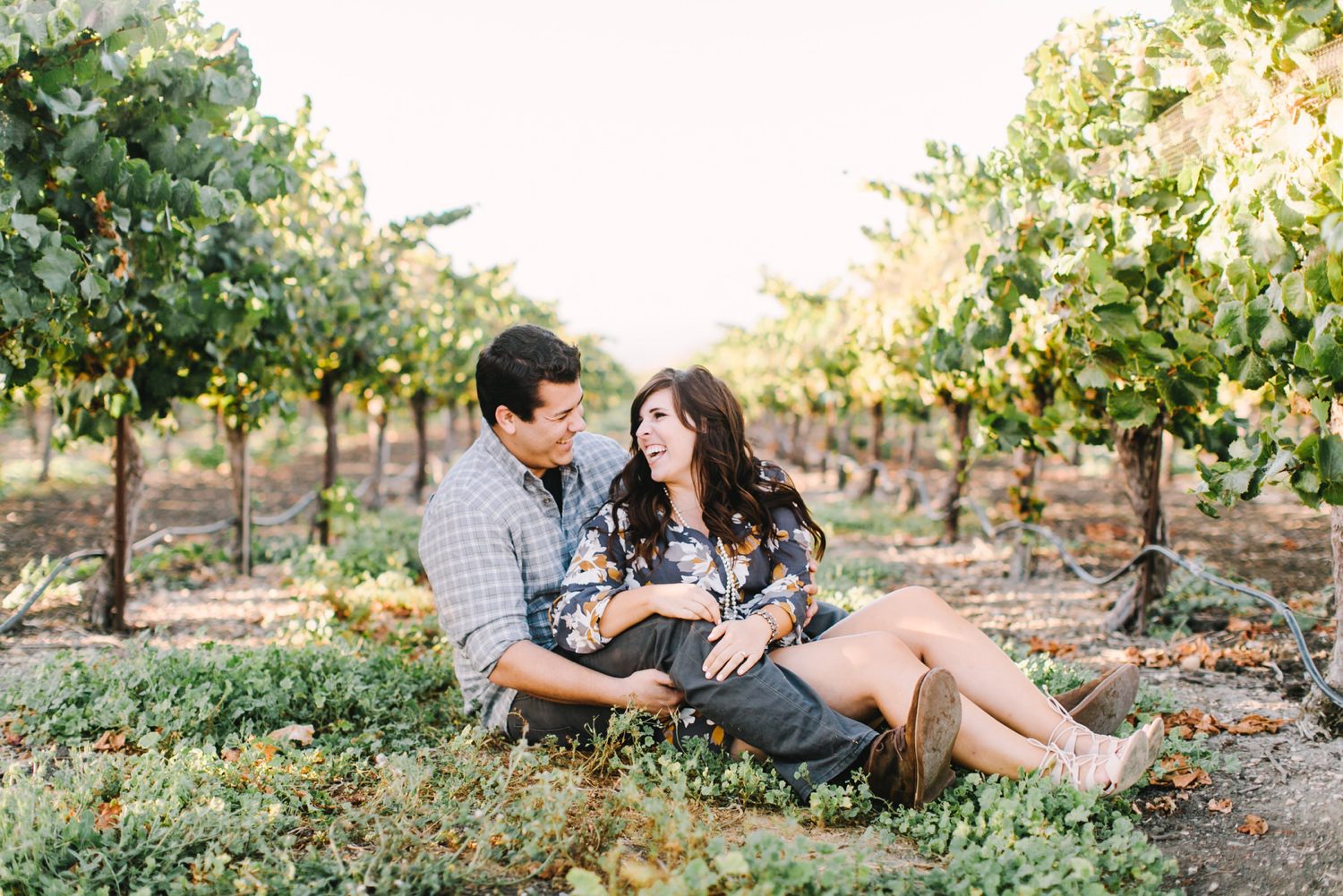 San Luis Obispo vineyard engagement session by Jessica Sofranko