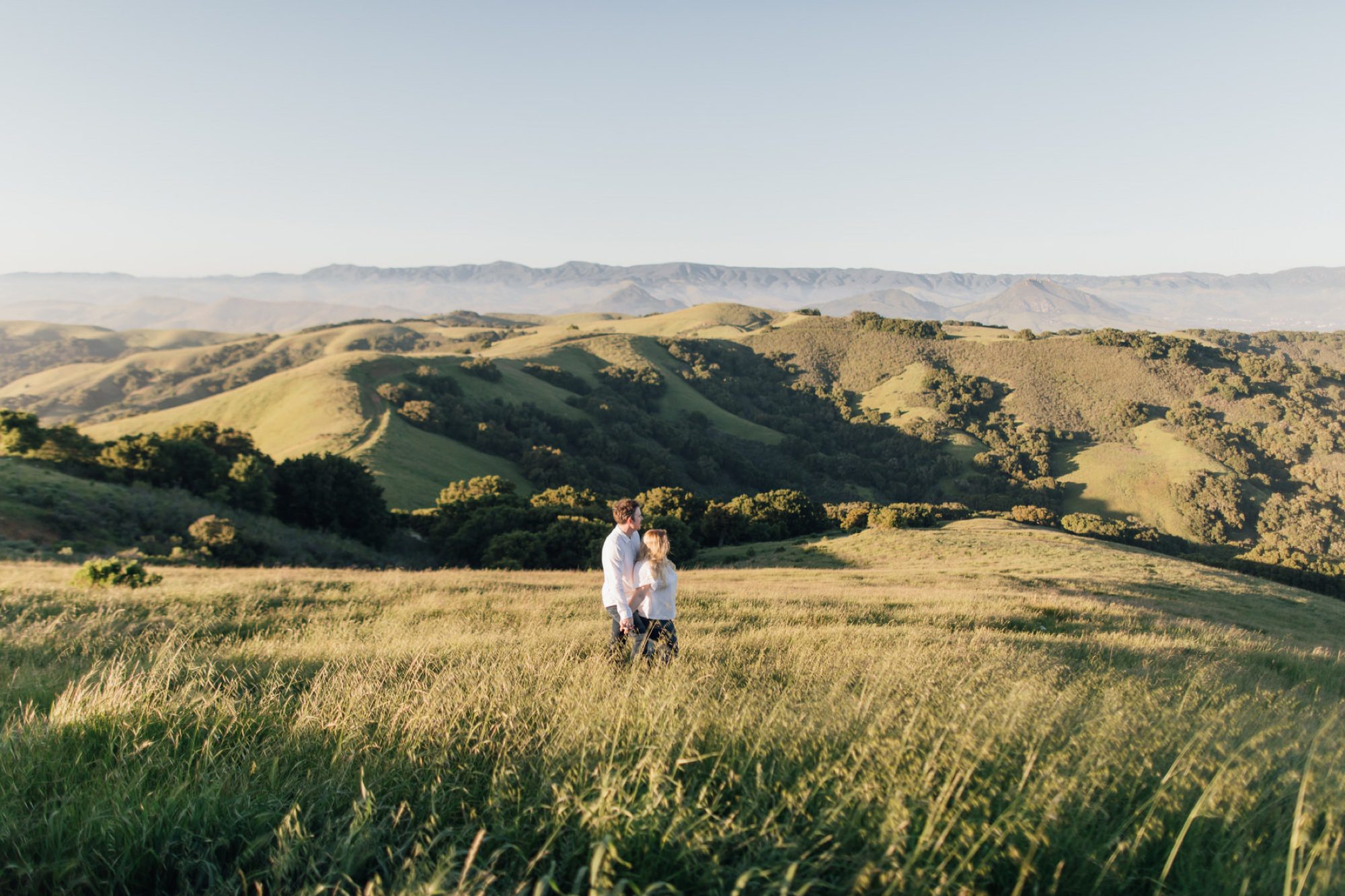 San Luis Obispo Engagement Session on Film at scenic Prefumo Canyon by wedding photographer Jessica Sofranko