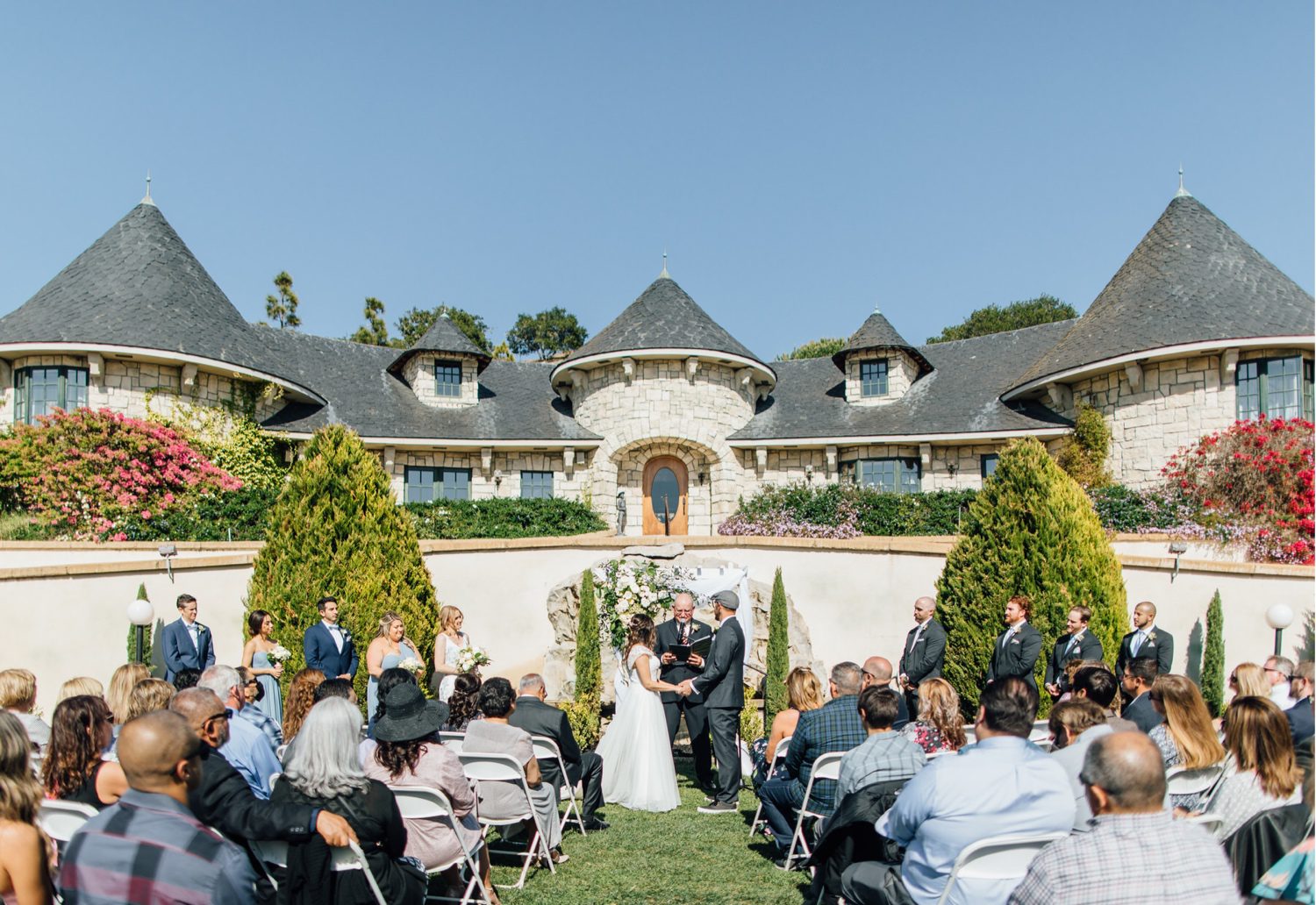 Wedding Ceremony for Bride and Groom