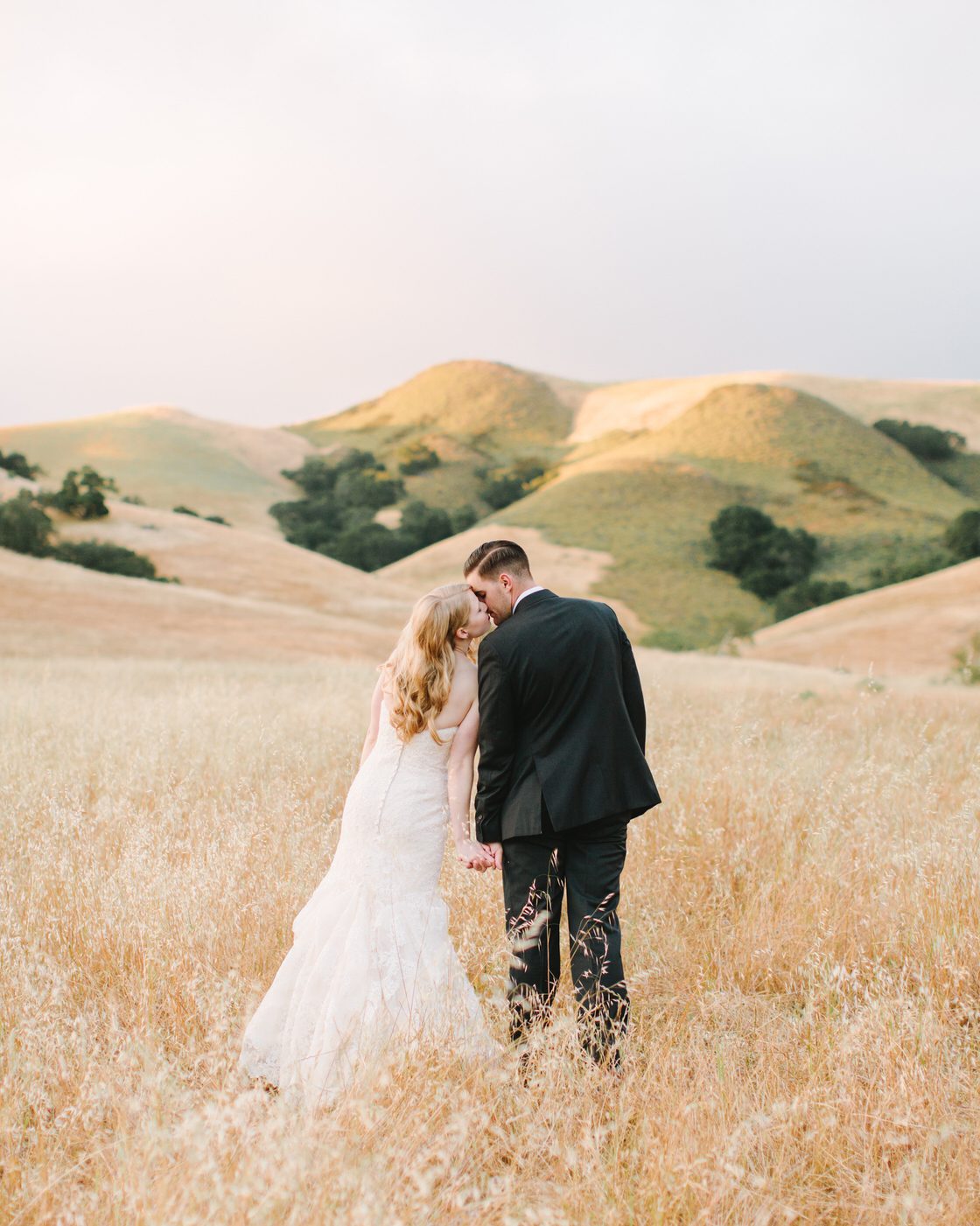 Best San Luis Obispo wedding venues with a view of rolling of hills La Cuesta Ranch